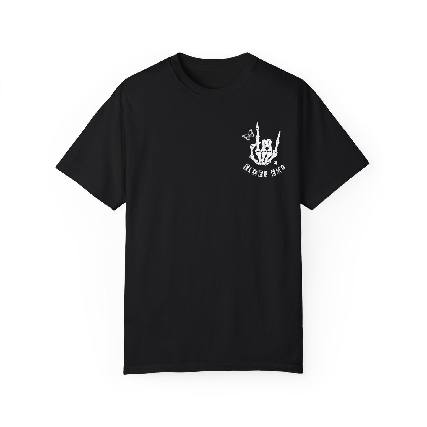 elder emo mom club - comfort colors tee