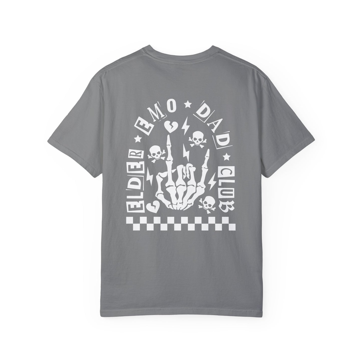 elder emo dad club - comfort colors tee