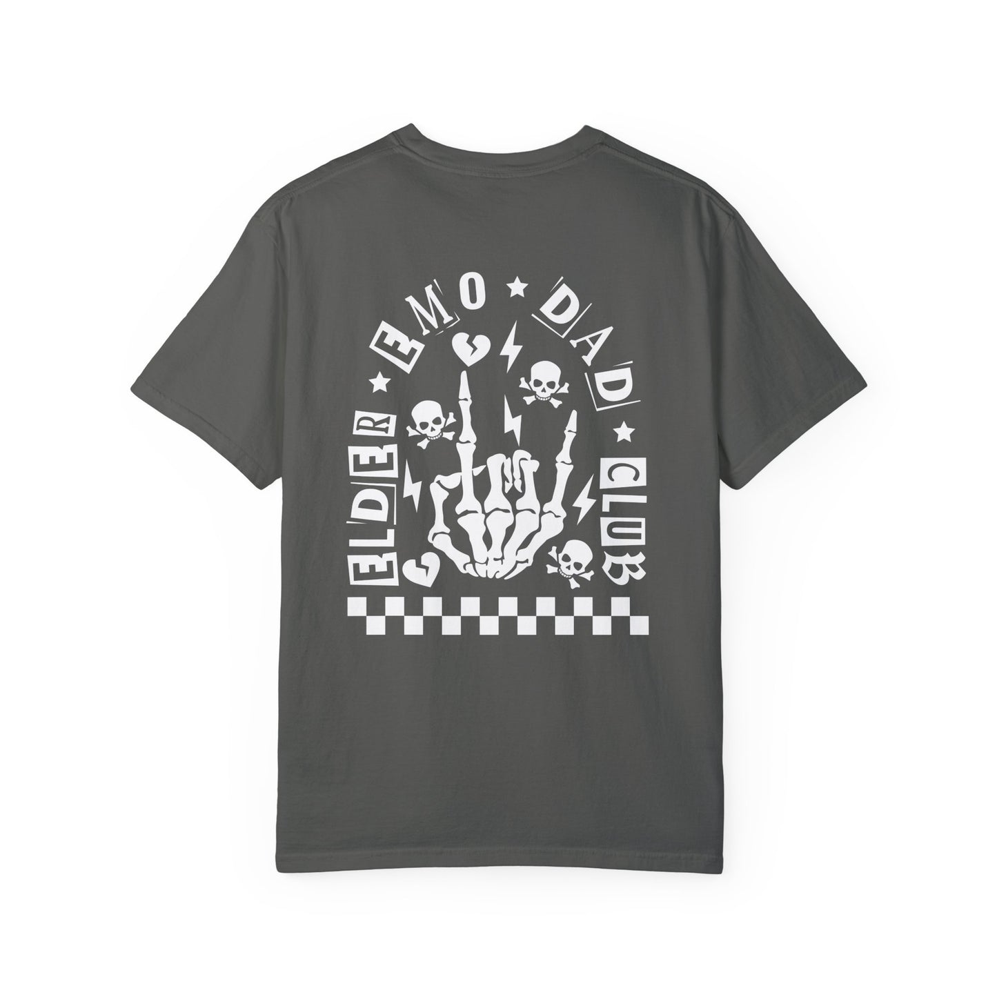 elder emo dad club - comfort colors tee