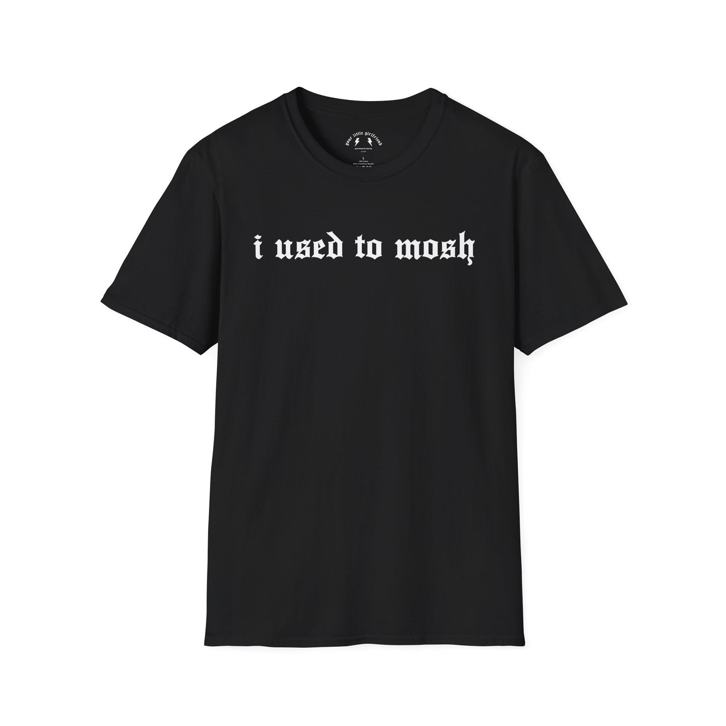 i used to mosh tee