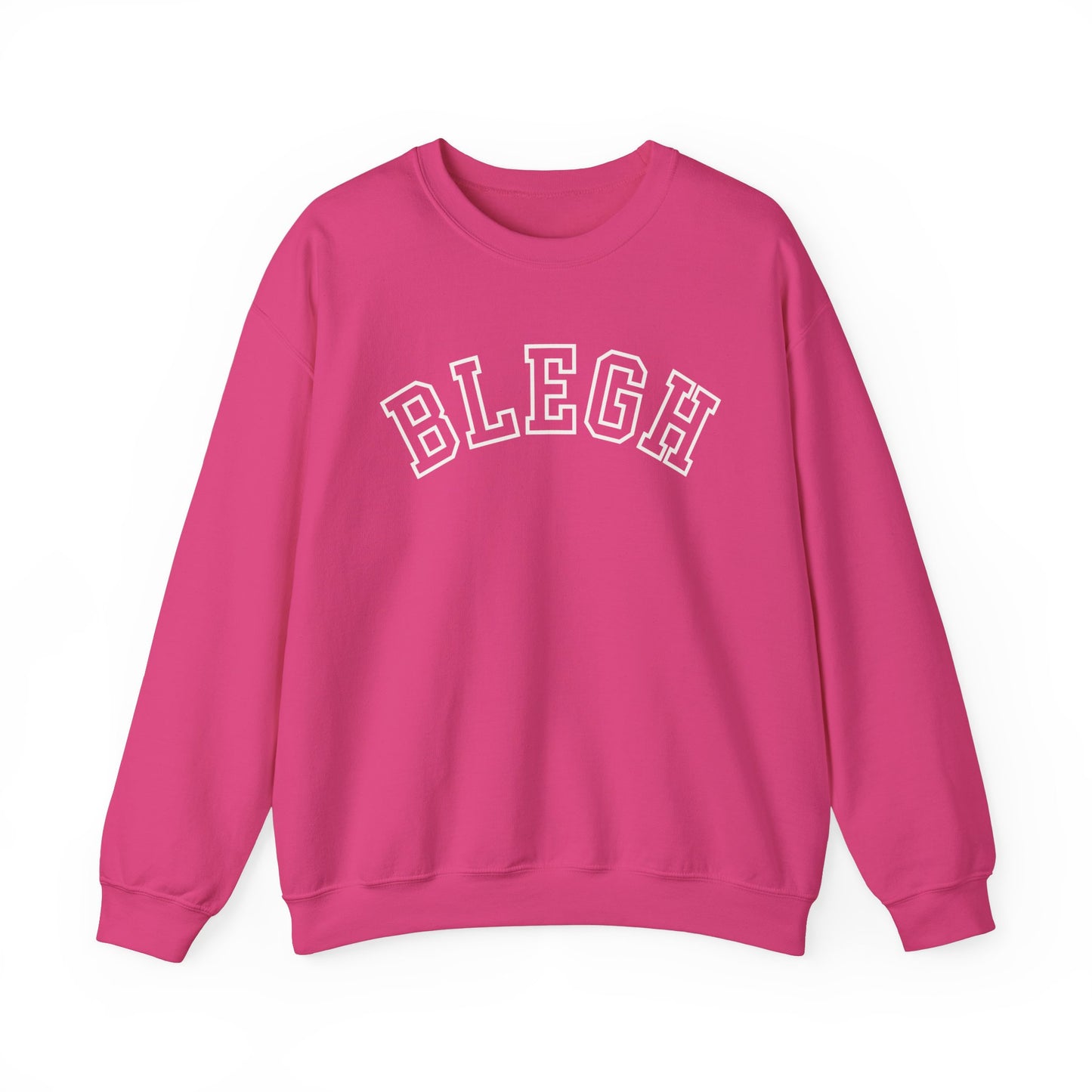 blegh crewneck sweatshirt