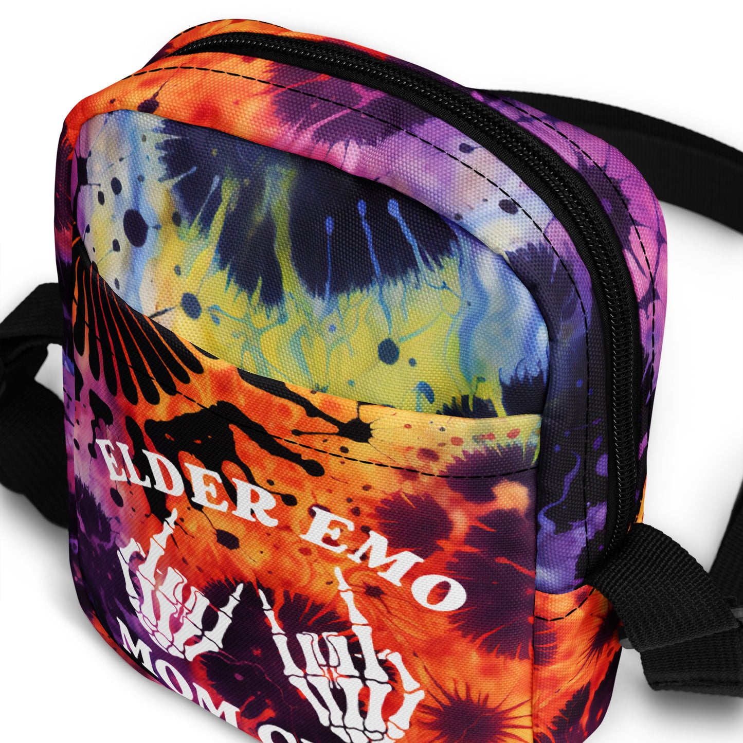 elder emo mom club crossbody bag